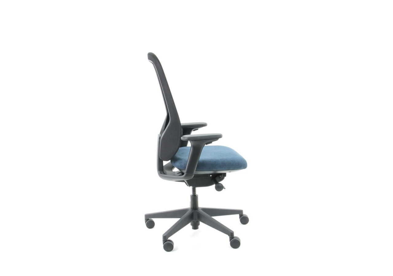 Fauteuil Ergonomique Workliving Nora - Bleu Regain avec 10 ans de garantie - 3006661 - Workliving