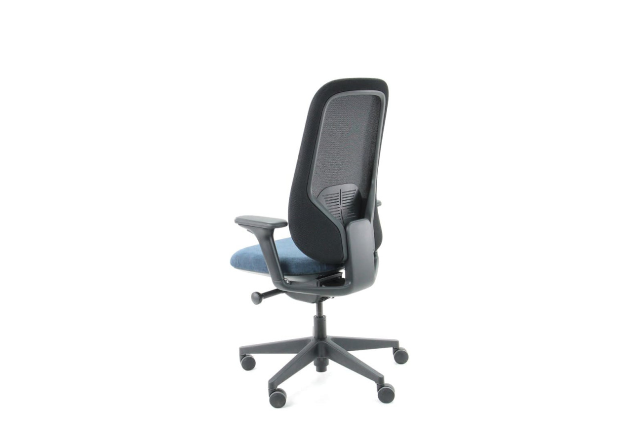Fauteuil Ergonomique Workliving Nora - Bleu Regain avec 10 ans de garantie - 3006661 - Workliving