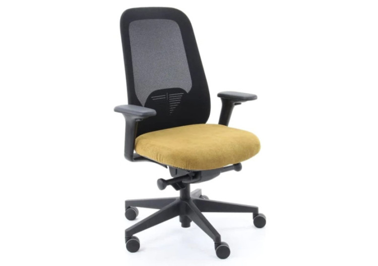 Fauteuil Ergonomique Workliving Nora - Jaune Regain avec 10 ans de garantie - 3006660 - Workliving
