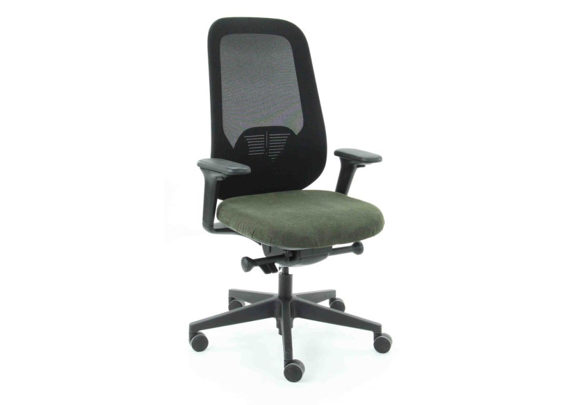 Chaise de Bureau Ergonomique Workliving Nora Mesh - Design Moderne en Vert - 3006662 - Workliving