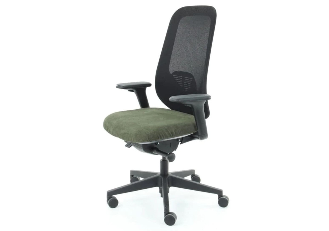 Chaise de Bureau Ergonomique Workliving Nora Mesh - Design Moderne en Vert - 3006662 - Workliving