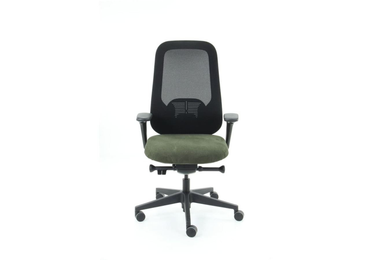 Chaise de Bureau Ergonomique Workliving Nora Mesh - Design Moderne en Vert - 3006662 - Workliving