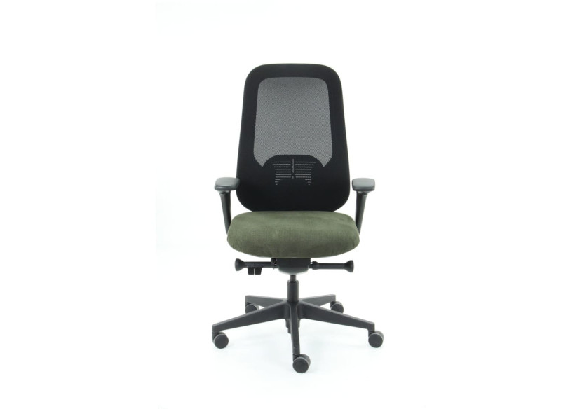Chaise de Bureau Ergonomique Workliving Nora Mesh - Design Moderne en Vert - 3006662 - Workliving