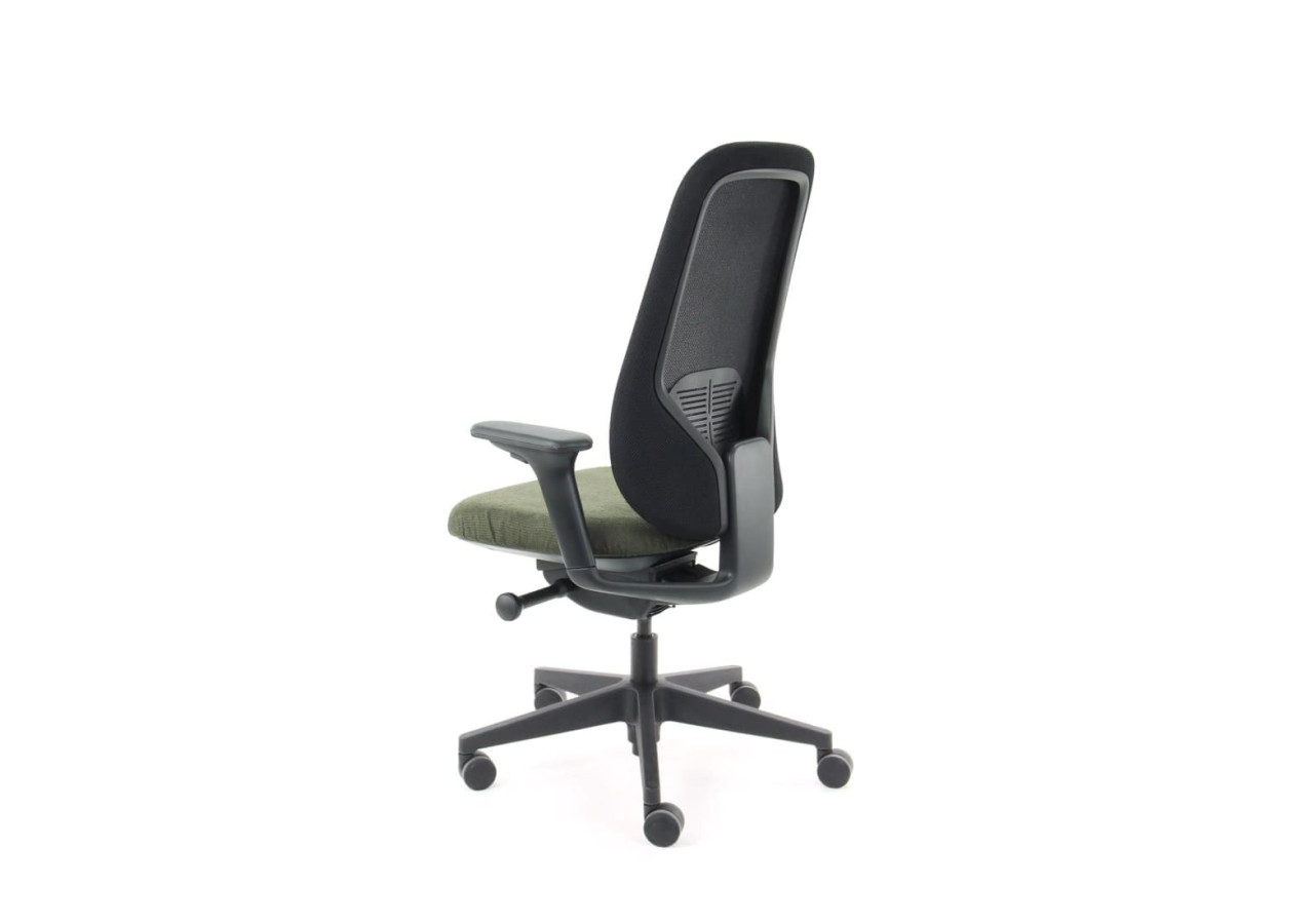 Chaise de Bureau Ergonomique Workliving Nora Mesh - Design Moderne en Vert - 3006662 - Workliving