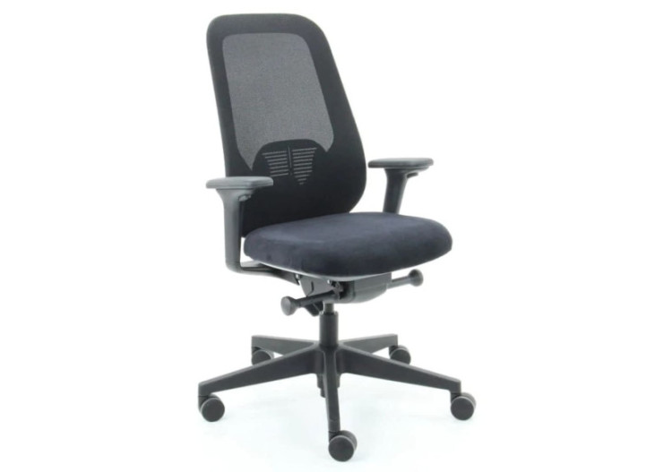 Chaise de Bureau Ergonomique Workliving Nora Mesh - Design Moderne en Noir - 3006655 - Workliving