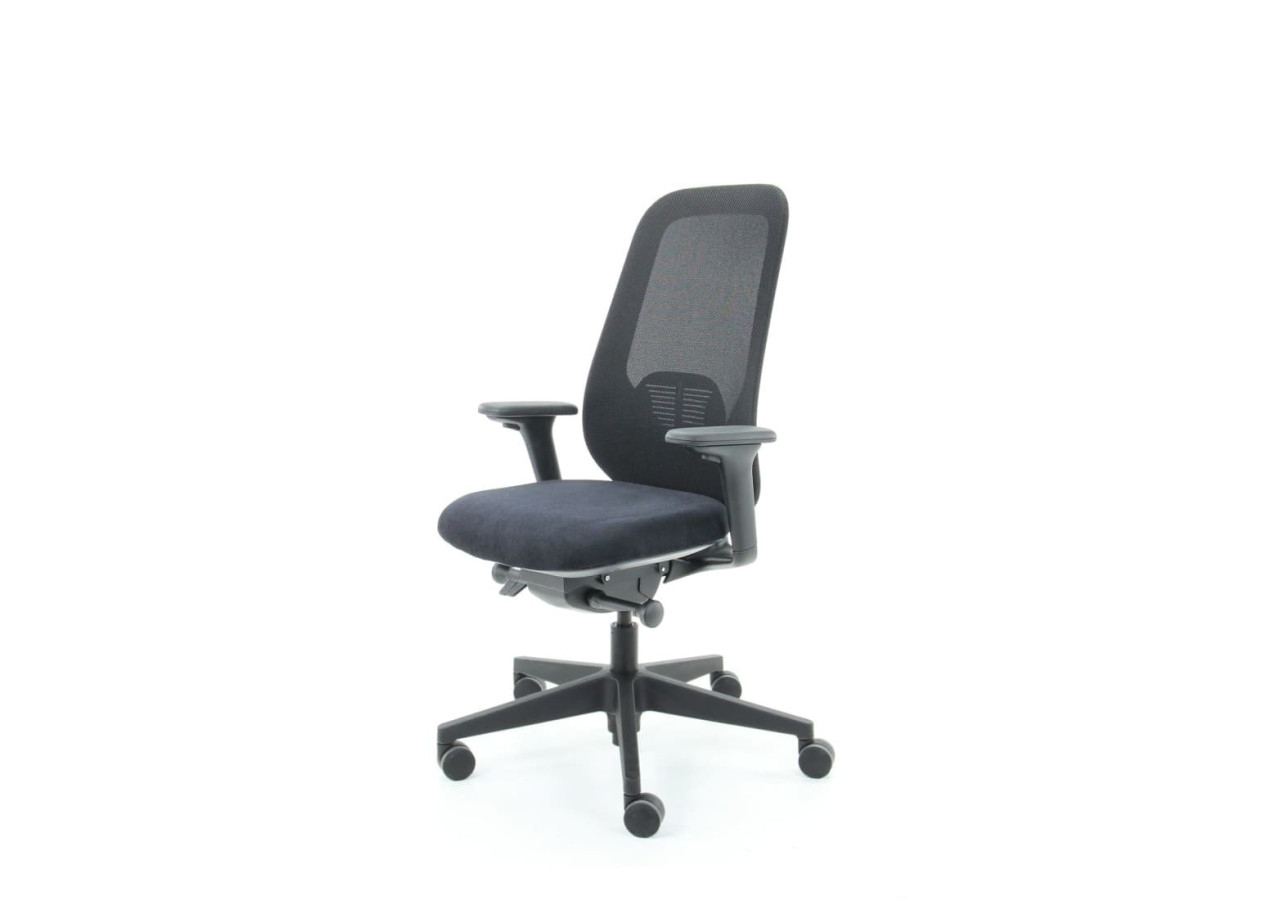 Chaise de Bureau Ergonomique Workliving Nora Mesh - Design Moderne en Noir - 3006655 - Workliving