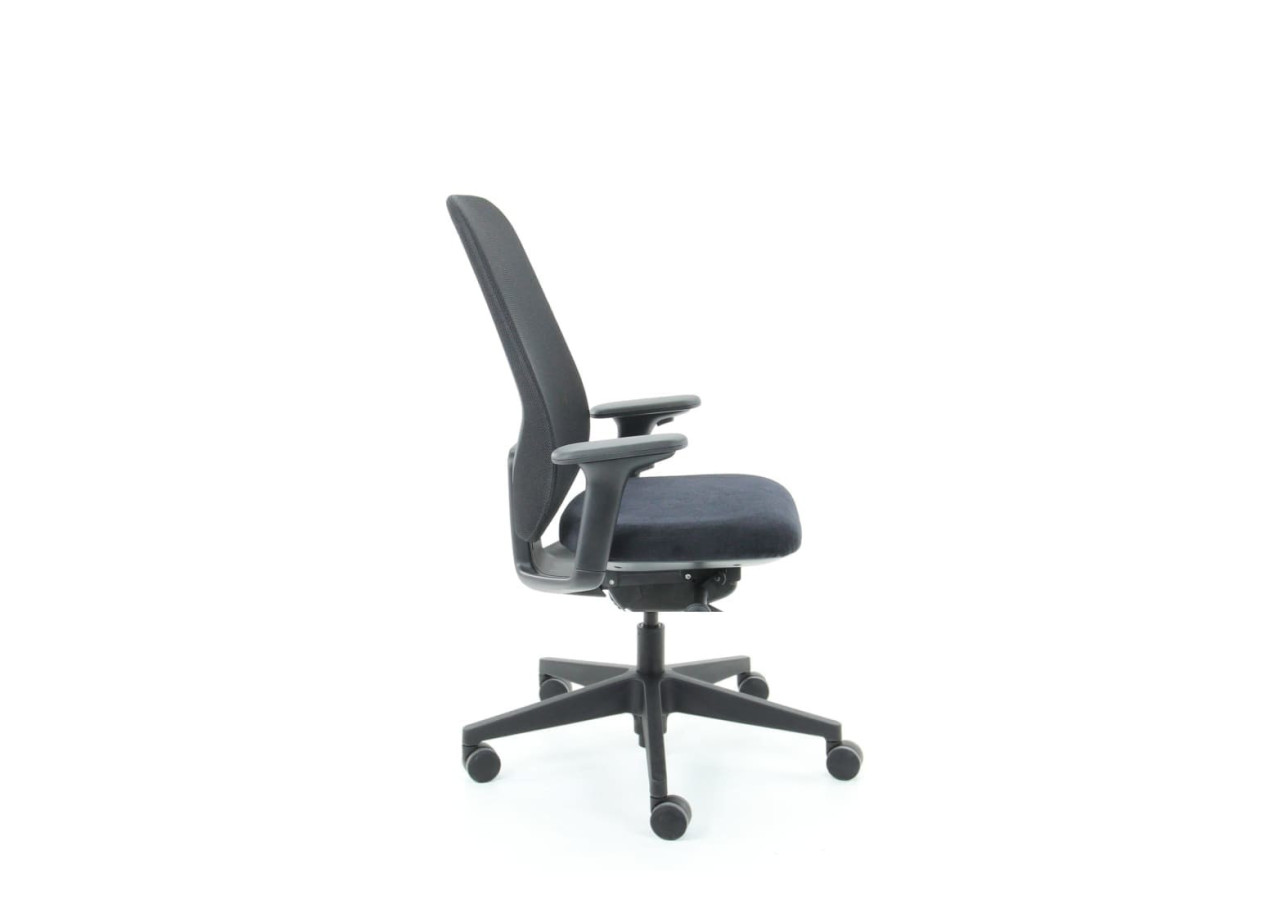 Chaise de Bureau Ergonomique Workliving Nora Mesh - Design Moderne en Noir - 3006655 - Workliving