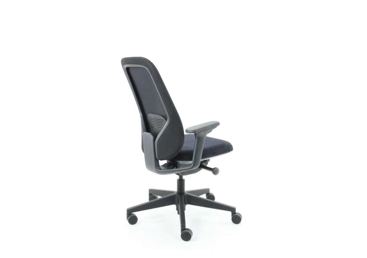 Chaise de Bureau Ergonomique Workliving Nora Mesh - Design Moderne en Noir - 3006655 - Workliving