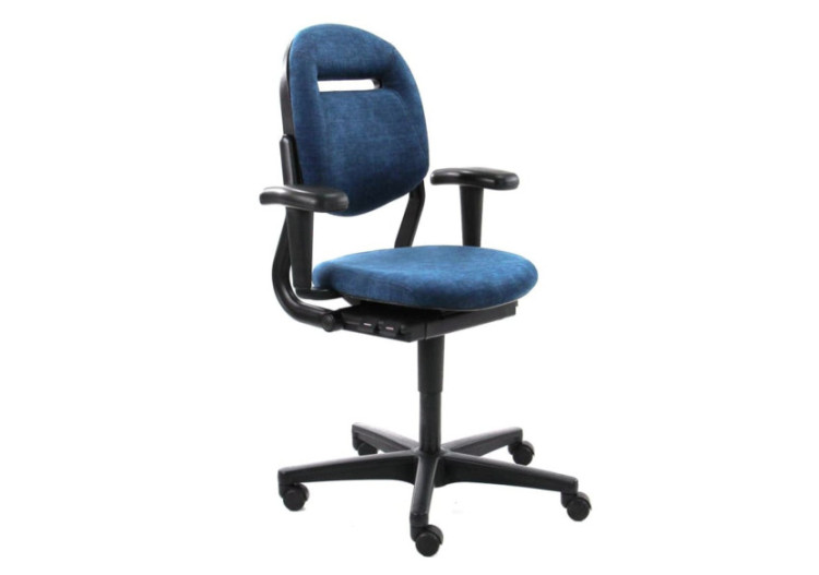 Chaise de Bureau Ahrend 220 - Tissu Denim Écologique Ergonomique - R_AHD_220_JEB - Refurbished