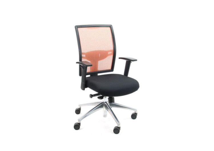 Chaise de Bureau Projectas V1 - Ergonomique en Orange - R_CHY_706CSO_SSZ - Refurbished