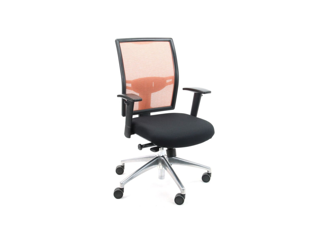 Chaise de Bureau Projectas V1 - Ergonomique en Orange - R_CHY_706CSO_SSZ - Refurbished