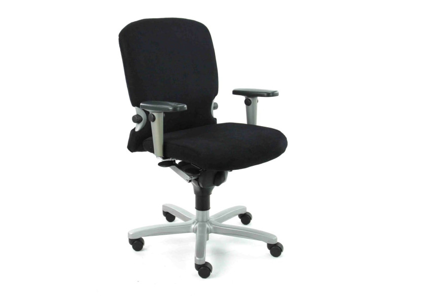 Chaise de Bureau Remise à Neuf - Ergonomique Comforto 77 Noir - R_COMFO_77_RGZW - Refurbished