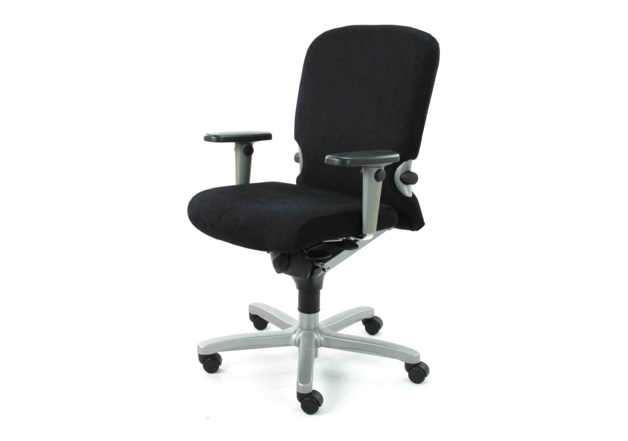 Chaise de Bureau Remise à Neuf - Ergonomique Comforto 77 Noir - R_COMFO_77_RGZW - Refurbished