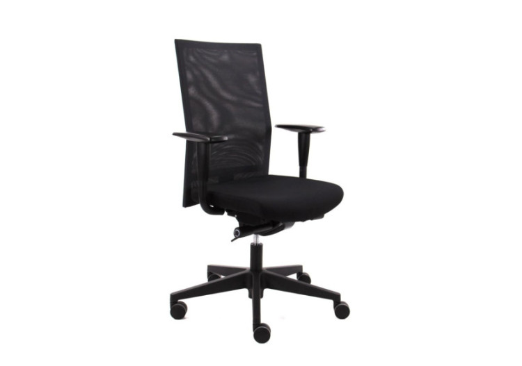 Chaise de bureau Workliving Jaarbeurs - Design ergonomique noir - 102495 - Workliving