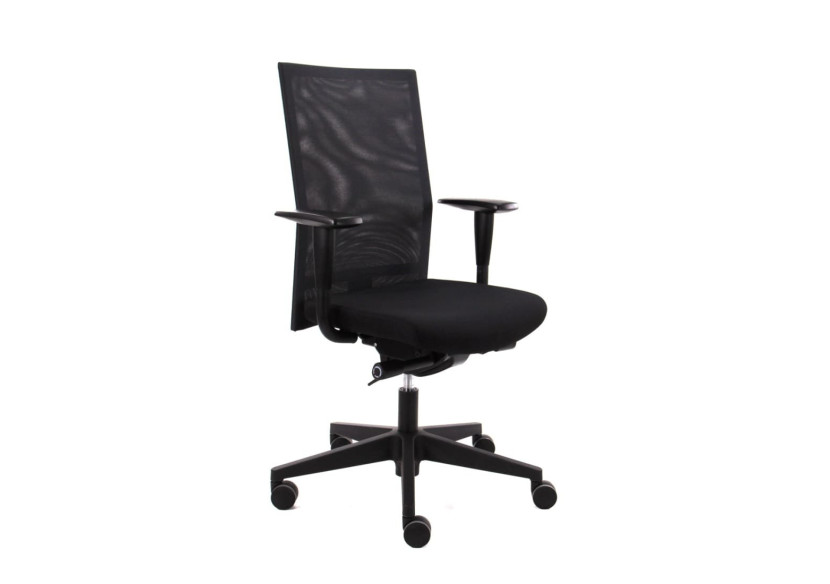 Chaise de bureau Workliving Jaarbeurs - Design ergonomique noir - 102495 - Workliving