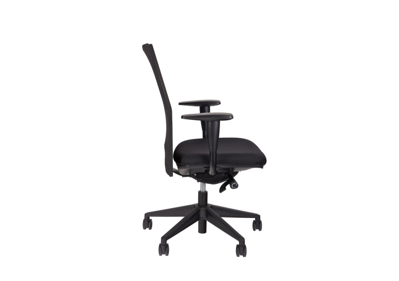 Chaise de bureau Workliving Jaarbeurs - Design ergonomique noir - 102495 - Workliving