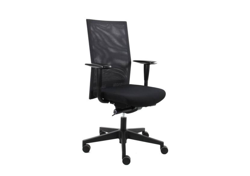 Chaise de bureau Workliving Jaarbeurs - Design ergonomique noir - 102495 - Workliving