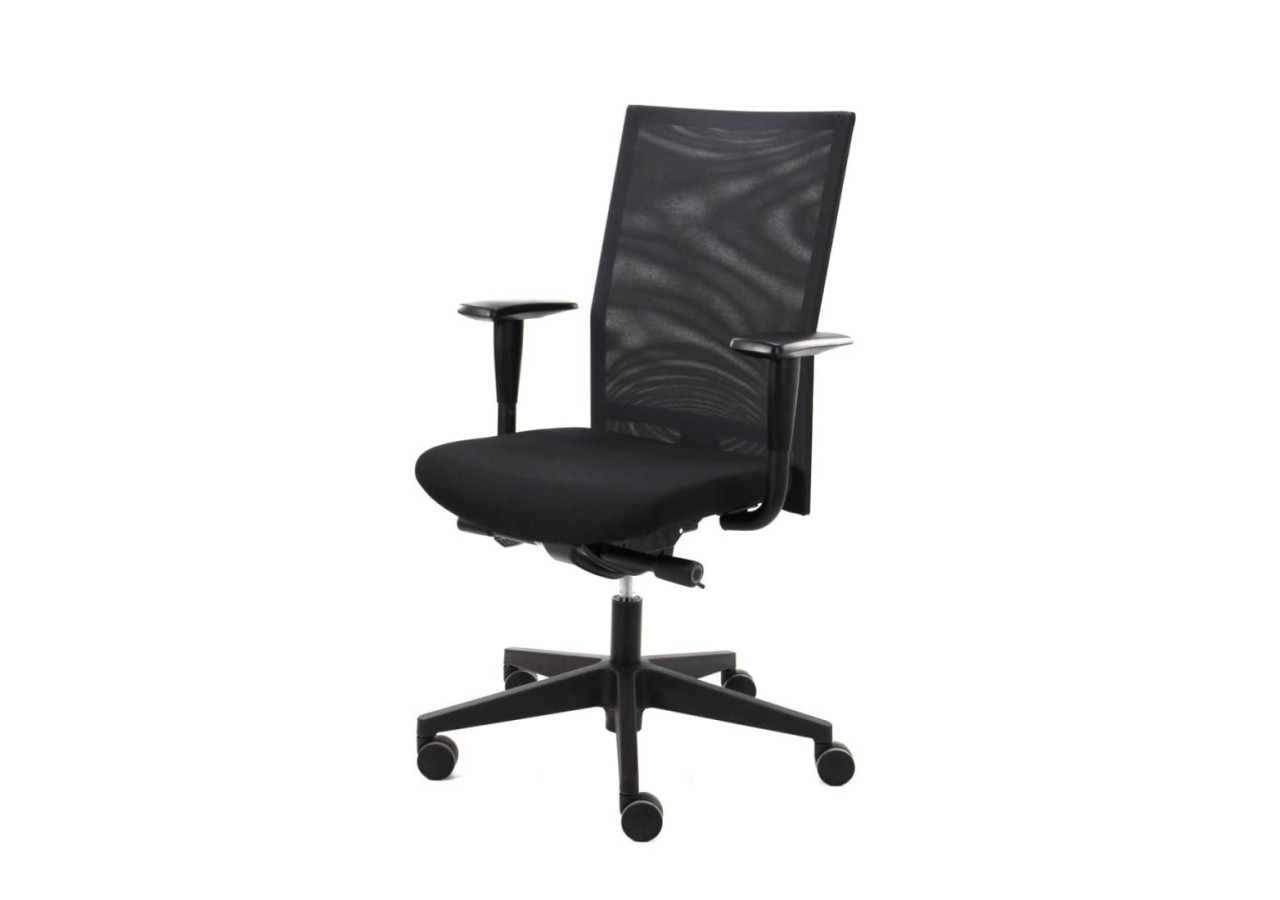 Chaise de bureau Workliving Jaarbeurs - Design ergonomique noir - 102495 - Workliving