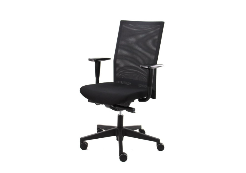 Chaise de bureau Workliving Jaarbeurs - Design ergonomique noir - 102495 - Workliving