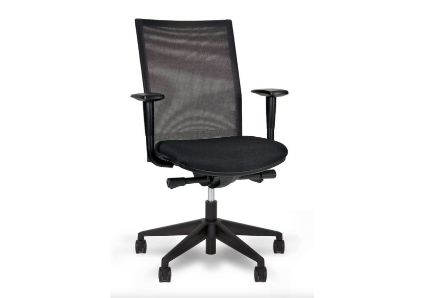 Chaise de bureau Workliving Jaarbeurs - Design ergonomique noir - 102495 - Workliving