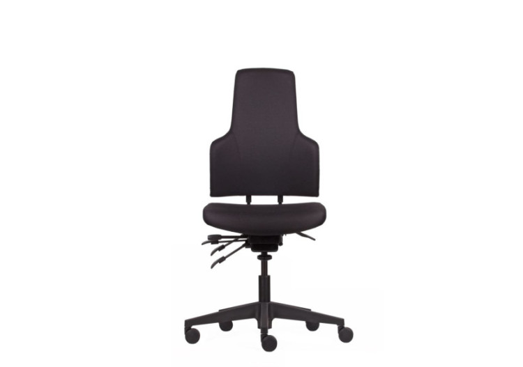 Chaise de travail Workliving WS Classe Black Edition - Confort ergonomique - 103241 - Workliving