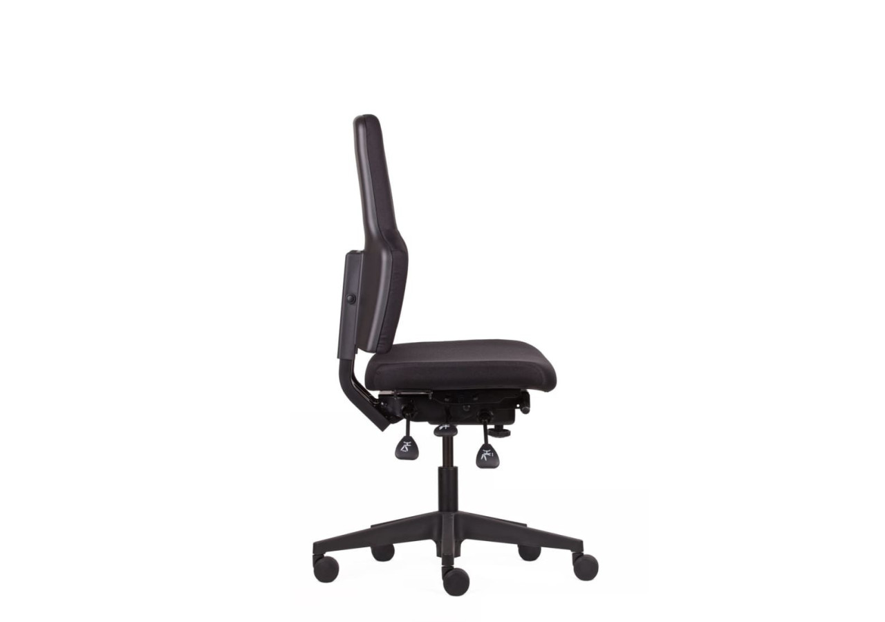 Chaise de travail Workliving WS Classe Black Edition - Confort ergonomique - 103241 - Workliving