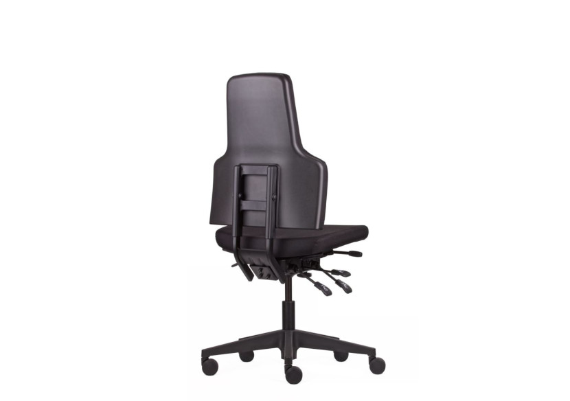 Chaise de travail Workliving WS Classe Black Edition - Confort ergonomique - 103241 - Workliving