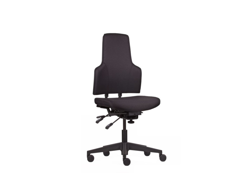 Chaise de travail Workliving WS Classe Black Edition - Confort ergonomique - 103241 - Workliving