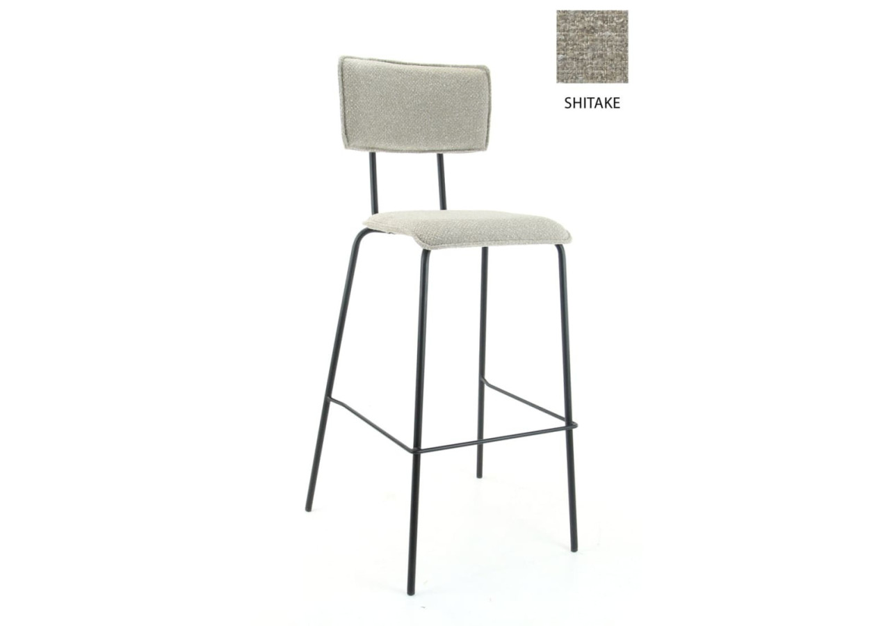 Tabouret de Bar Workliving - Modèle Bo Society en Boucle Shitake - 3002028 - Workliving