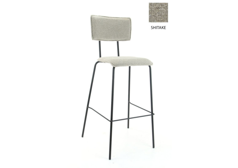 Tabouret de Bar Workliving - Modèle Bo Society en Boucle Shitake - 3002028 - Workliving Tabouret de Bar Workliving - Modèle Bo Society en Boucle Shitake - 3002028 - Workliving