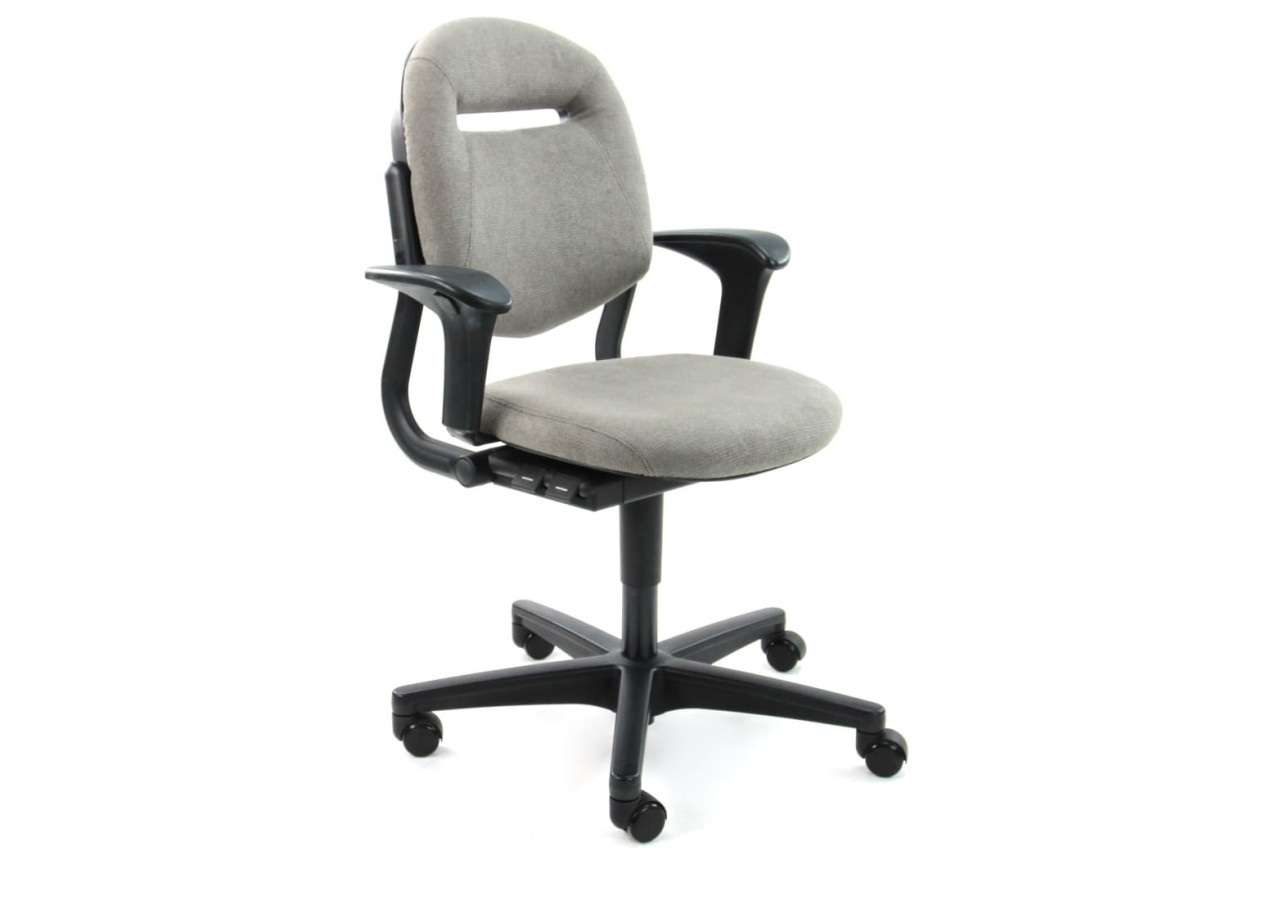 Chaise de Bureau Refurbished Ahrend 220 - Ergonomique en Grijs Taupe - R_AHD_220_RTAZ - Refurbished