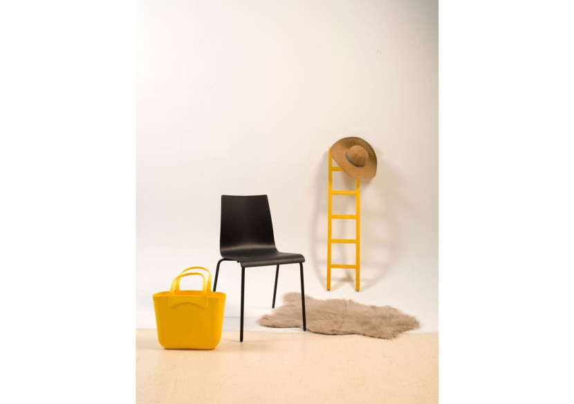 Chaise de Salle à Manger Workliving - Design en Chêne Noir avec Structure Métallique - 3001728 - Workliving Chaise de Salle à Manger Workliving - Design en Chêne Noir avec Structure Métallique - 3001728 - Workliving