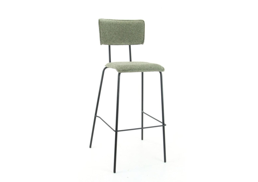 Tabouret de bar Workliving Bo Society - Tissu bouclé Turtle - 3002029C - Workliving Tabouret de bar Workliving Bo Society - Tissu bouclé Turtle - 3002029C - Workliving