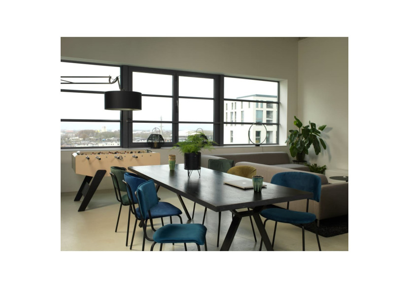 Chaise de salle à manger Workliving Bo - Velvet Earth Army - 3002017 - Workliving Chaise de salle à manger Workliving Bo - Velvet Earth Army - 3002017 - Workliving