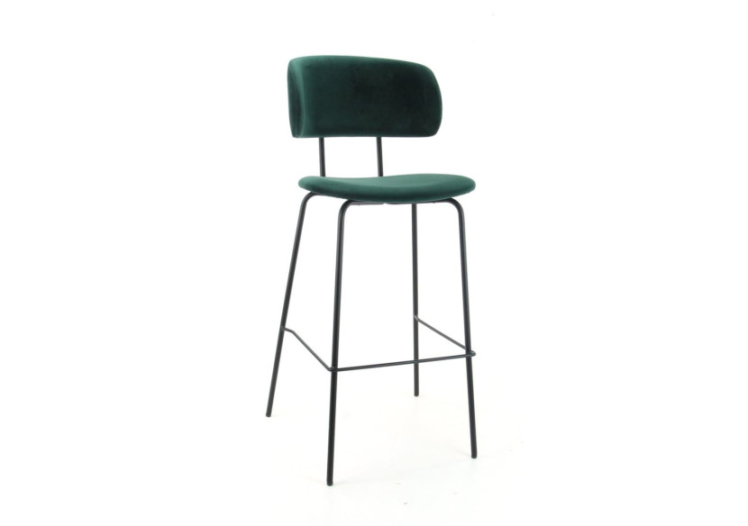 Tabouret de bar Workliving Bo RS - Velours Earth Teal - 3002042C - Workliving Tabouret de bar Workliving Bo RS - Velours Earth Teal - 3002042C - Workliving