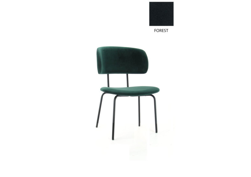 Chaise de salle à manger Workliving Bo RS - Velours Earth Forest - 3002035C - Workliving Chaise de salle à manger Workliving Bo RS - Velours Earth Forest - 3002035C - Workliving