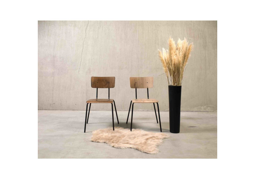 Chaise de salle à manger design Workliving Tressia en bois - 3001275 - Workliving Chaise de salle à manger design Workliving Tressia en bois - 3001275 - Workliving