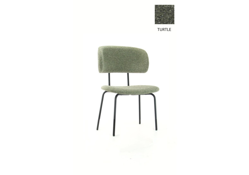Chaise de salle à manger Workliving Bo RS - Tissu Boucle Turtle - 3002037C - Workliving Chaise de salle à manger Workliving Bo RS - Tissu Boucle Turtle - 3002037C - Workliving