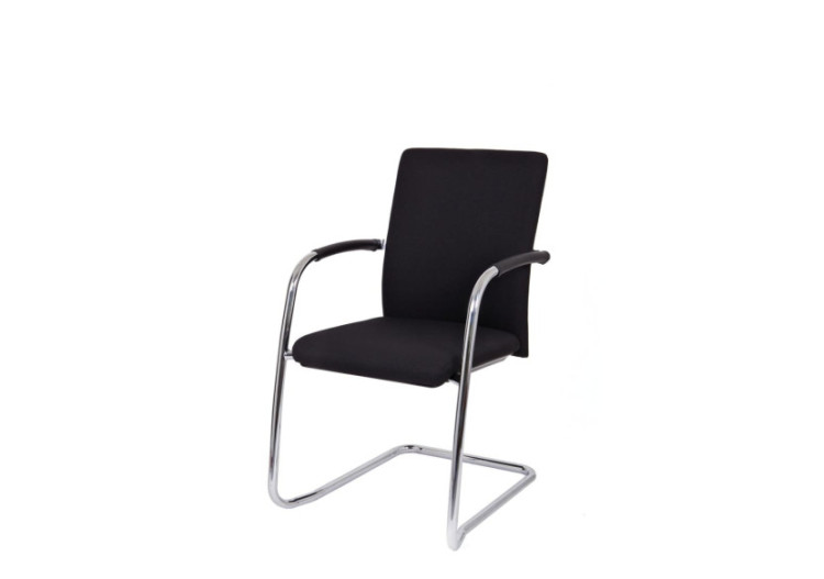 Chaise de conférence Workliving X1 - Confort Slede Noir - 101370 - Workliving