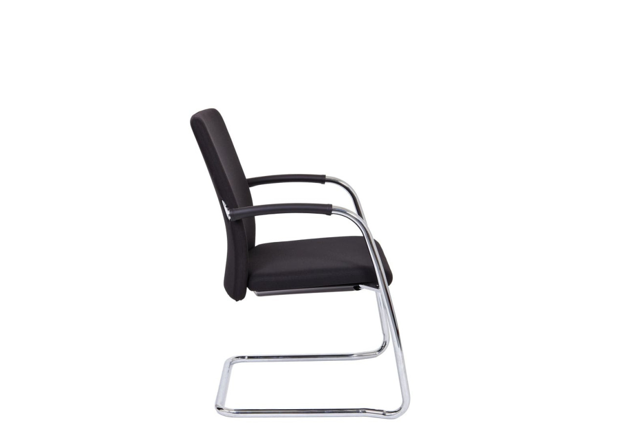 Chaise de conférence Workliving X1 - Confort Slede Noir - 101370 - Workliving