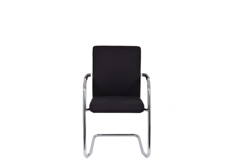 Chaise de conférence Workliving X1 - Confort Slede Noir - 101370 - Workliving