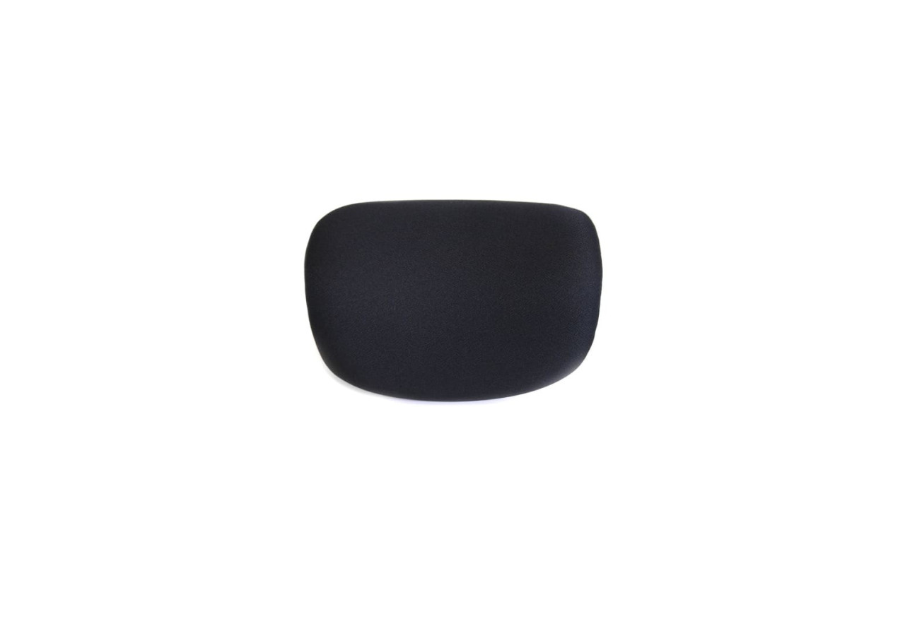 Têtière pour Chaise de Bureau Workliving Projectas/Ramblas - Noir en Tissu OASIS - 101241 - Workliving