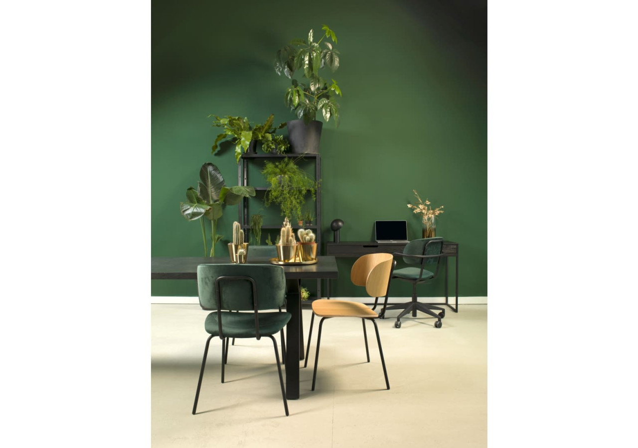 Chaise de Salle à Manger Workliving Bo RS - Velvet Earth Teal - 3002034C - Workliving