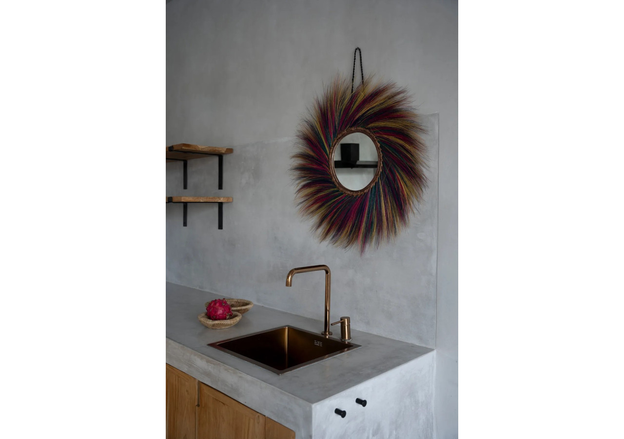 Miroir MARSHMALLOW - Arc-en-ciel 40 - JARE003Rbw - Bazar Bizar