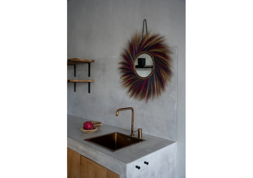 Miroir MARSHMALLOW - Arc-en-ciel 40 - JARE003Rbw - Bazar Bizar