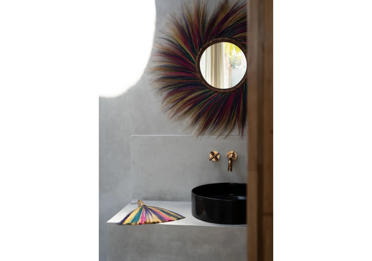 Miroir MARSHMALLOW - Arc-en-ciel 40 - JARE003Rbw - Bazar Bizar