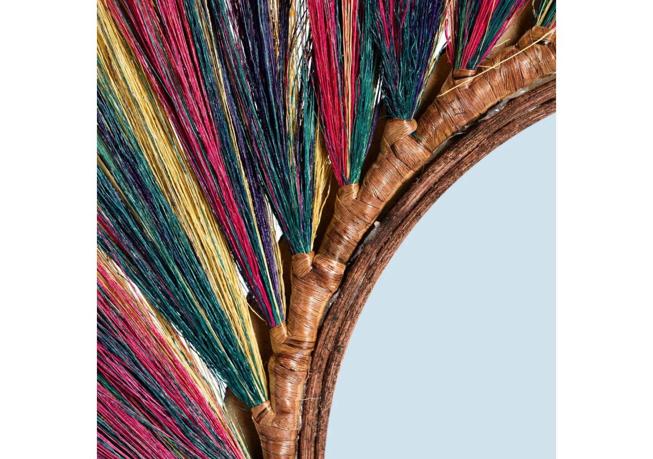 Miroir MARSHMALLOW - Arc-en-ciel 40 - JARE003Rbw - Bazar Bizar