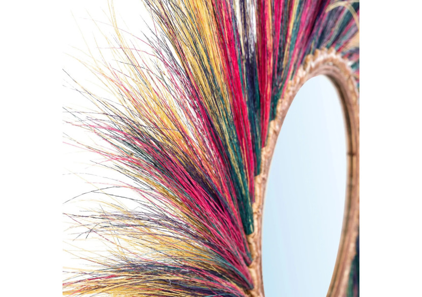 Miroir MARSHMALLOW - Arc-en-ciel 40 - JARE003Rbw - Bazar Bizar