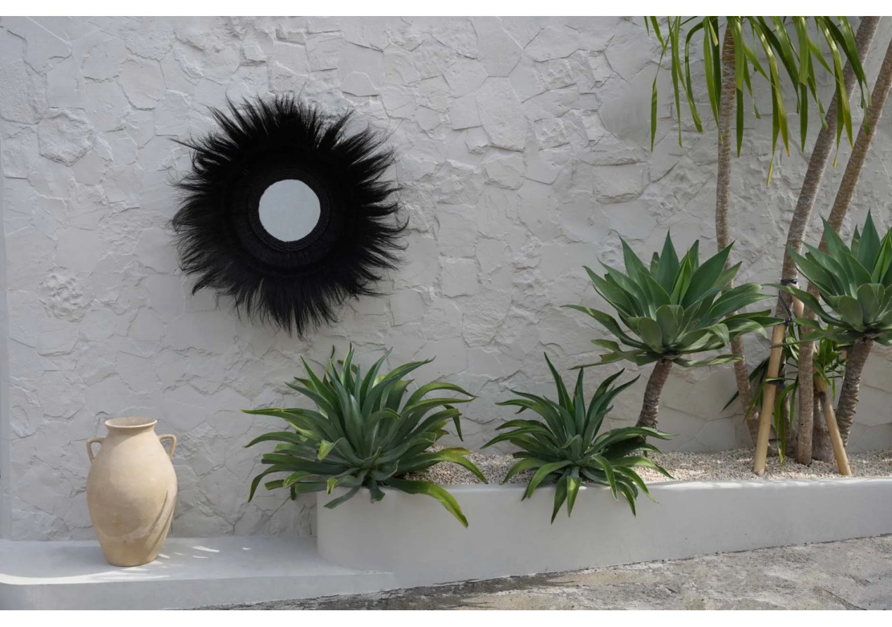 Miroir FORÊT ENFONCÉ - Noir - JARE001B - Bazar Bizar