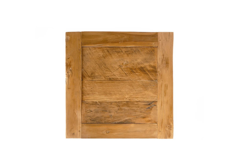 Table d'appoint en teck recyclé - Design naturel et durable - JACI027N - Bazar Bizar